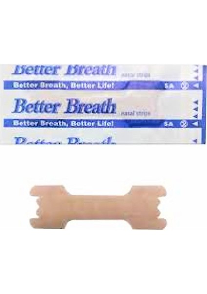 Breathe Fresh Burun Bandı Standart Boy 55 Mm 16 Mm 10 Adet 1 Kutu