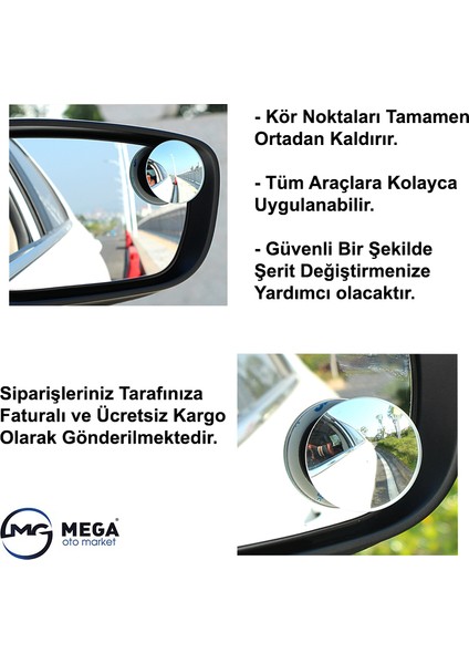 Prizmatik Kör Nokta Aynası
