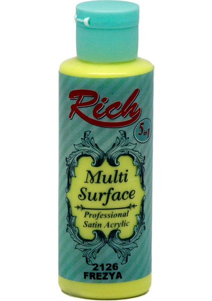 Multi Surface Her Yüzey İçin Akrilik Boya 130 Cc.