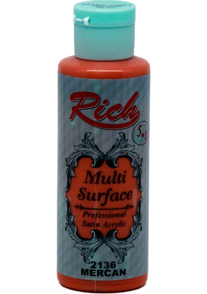 Multi Surface 2136 MERCAN Akrilik Boya 130cc