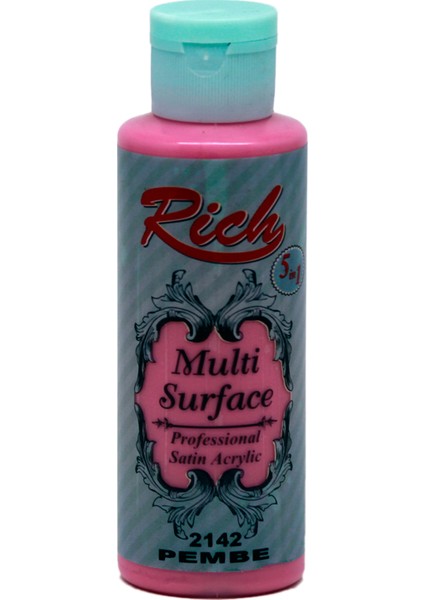 Multi Surface Her Yüzey İçin Akrilik Boya 130 Cc.