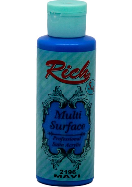 Multi Surface 130ml Boya-Mavi 2196