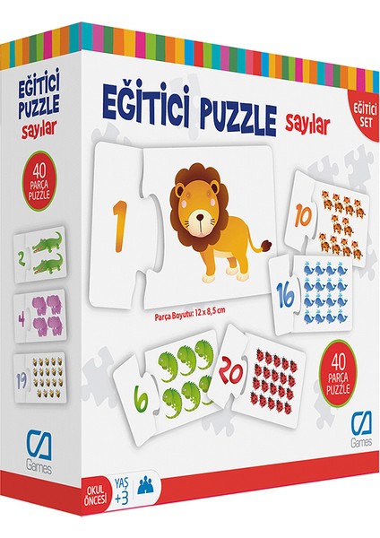 Ca Ca Games Sayılar Eğitici Puzzle