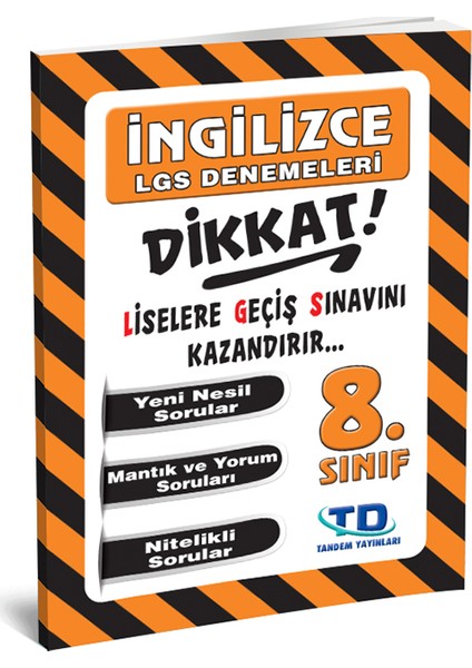 Tandem 8. Sınıf LGS İngilizce 16 Deneme