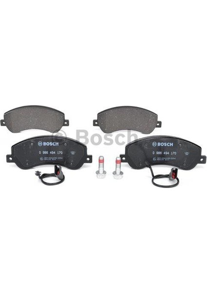 Fren Balatası Ön E:0986Tb2951 Fişli Ford Transit V347 330 2.2TDCI