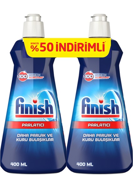 Bulaşık Makinesi Parlatıcı 2x400 ml