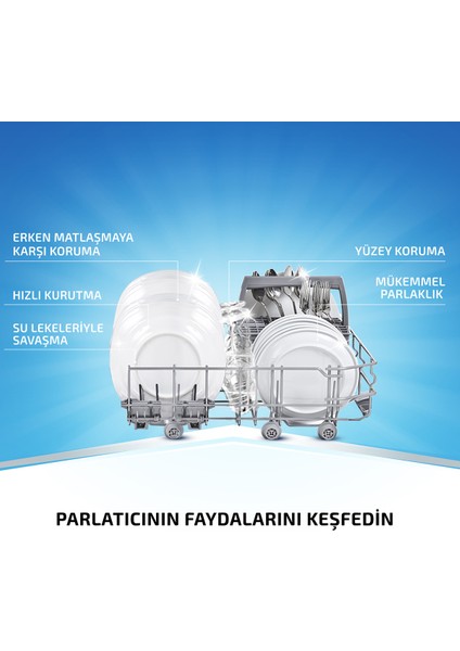 Bulaşık Makinesi Parlatıcı 2x400 ml