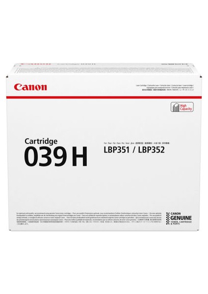 CRG-039H Toner Yüksek Kapasiteli