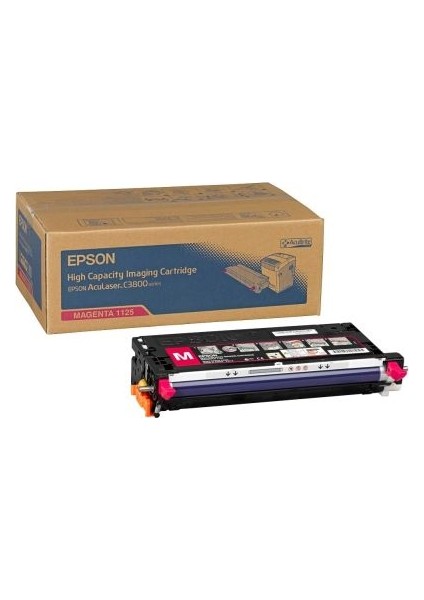 C3800 C13S051125 Orjinal Kırmızı Toner Y.K