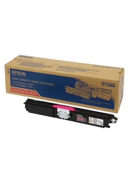 CX-16/C13S050555 Kırmızı Toner Yüksek Kapasiteli