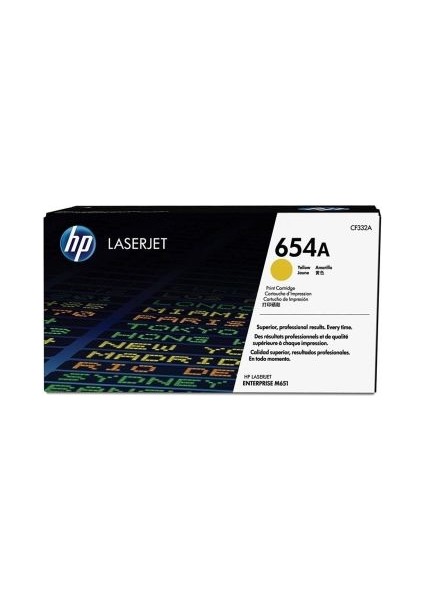 654A-CF332A Sarı Toner