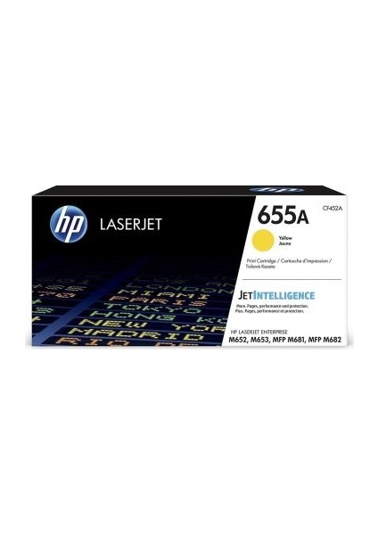 655A-CF452A Sarı Toner