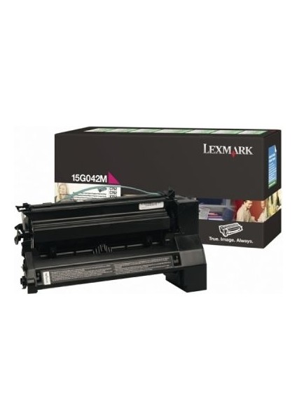 C752-15G042M Kırmızı Toner Yüksek Kapasiteli