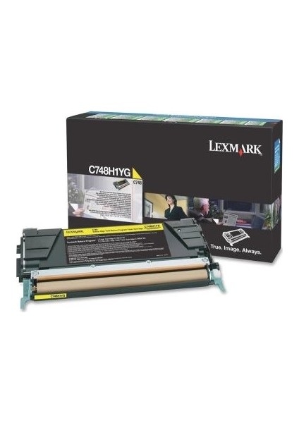 C748-C748H1YG Sarı Toner Yüksek Kapasiteli