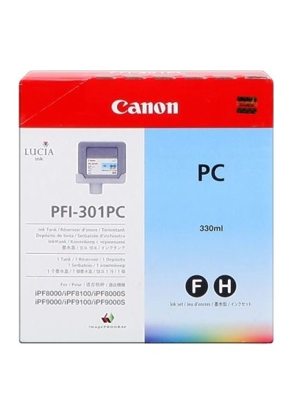 PFI-301PC Foto Mavi Kartuş