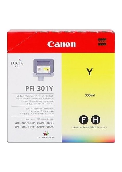 PFI-301Y Sarı Kartuş