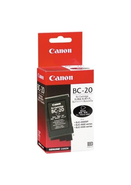 BC-20 Siyah Kartuş fiyatları
