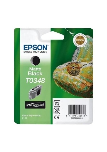T0348-C13T03484020 Mat Siyah Kartuş