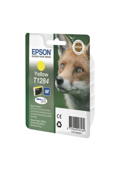 T1284-C13T12844020 Sarı Kartuş fiyatları