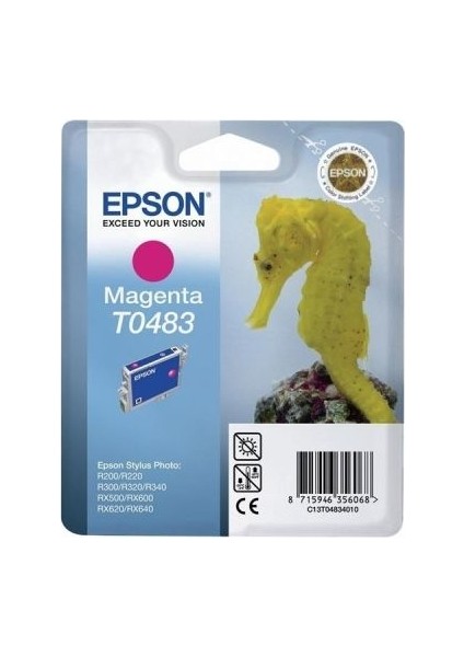 T0483-C13T04834020 Kırmızı Kartuş modelleri