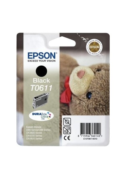 T0611-C13T06114020 Siyah Kartuş modelleri
