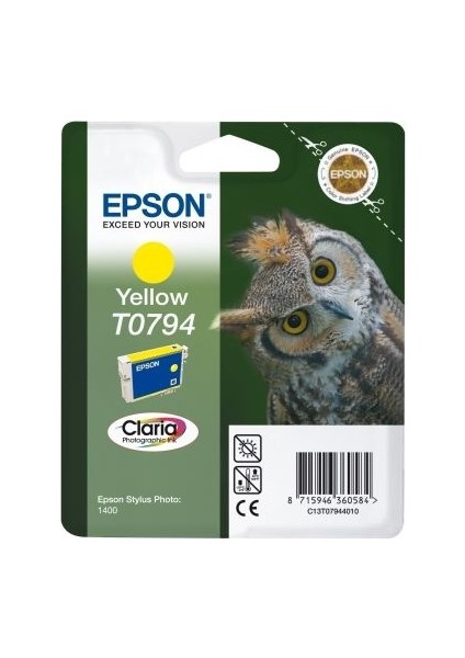 HPZR Epson T0794 C13T07944020 Sarı Kartuş fiyatları