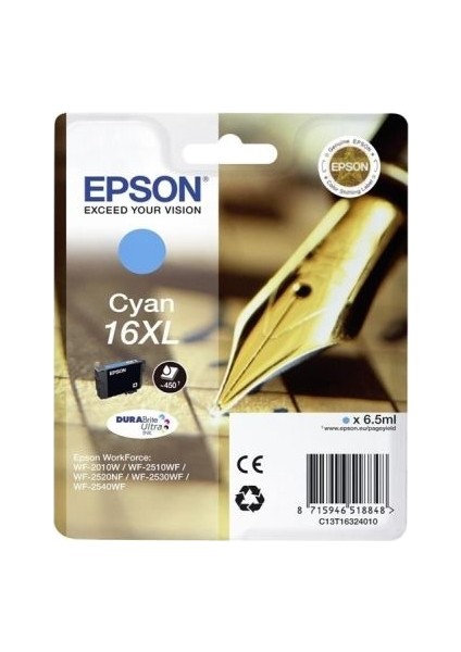 16XL-T1632-C13T16324020 Mavi Kartuş fiyatları