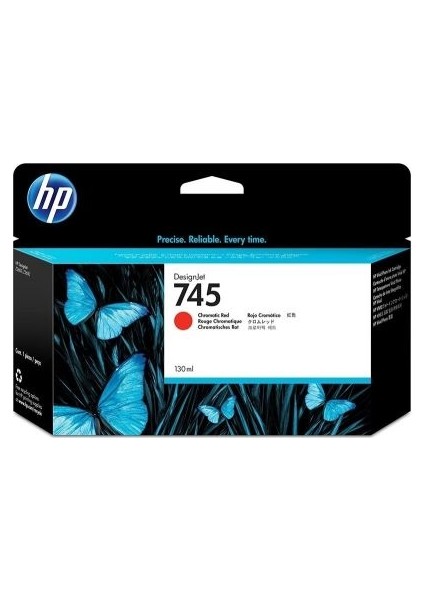 Hp 745-F9K00A Kromatik Kırmızı Kartuş