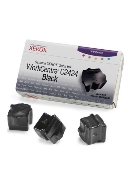 Workcentre C2424-108R00663 Siyah Katı Mürekkep 3Lü