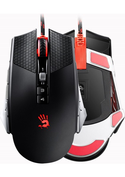 T60 LK Optik Multi Core Metal Ayak 4000CPI Oyuncu Mouse