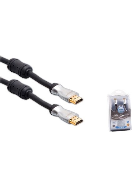 Hy-P565 Hdmı To Hdmı 3M Altın Uçlu 24K 1.4 Ver. 3D Kablosu