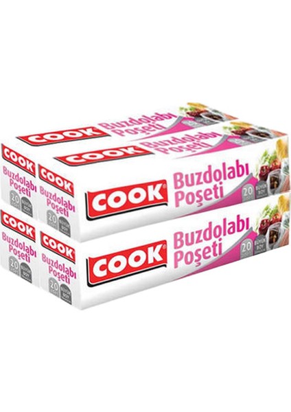 Buzdolabı Poşeti Büyük Boy 20X30Cm