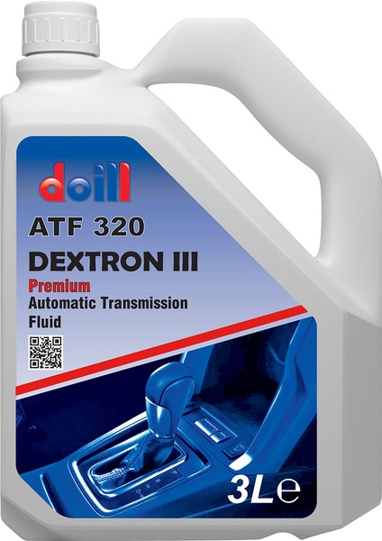 ATF 320 DEXRON III-3 3 Litre Yarı Sentetik Otomatik Şanzıman Yağı (Üretim Yılı: 2024)