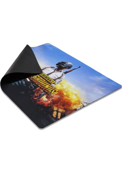 Mp-10 Pubg Desenli Oyuncu Kaymaz Mouse Pad 40 x 30 cm