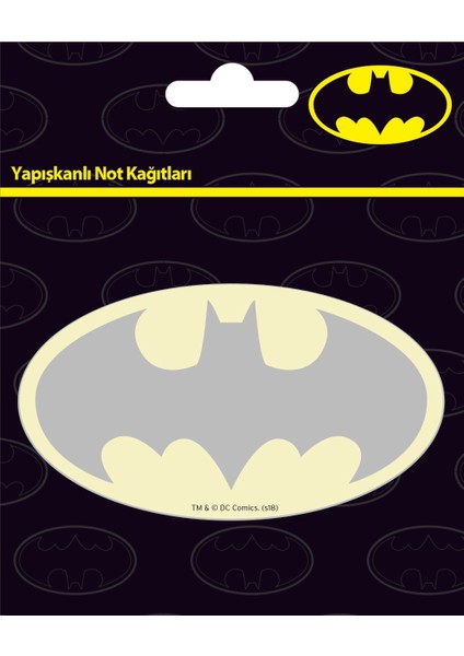 Batman Şekilli 50 Yaprak