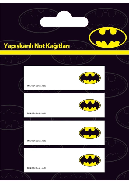 Batman Ayraç 25 Yaprak  4 X 15 X 50              