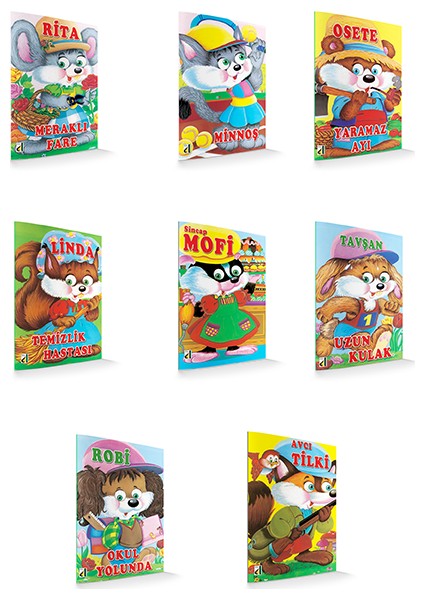 Hophop Masallar Dizisi (8 Kitap)