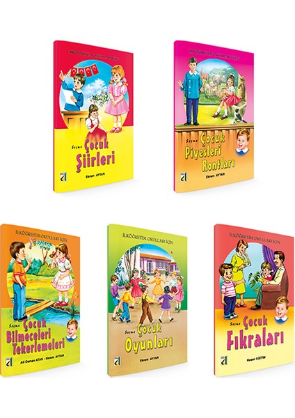 Eğlenerek Öğreniyorum Serisi(5 Kitap)