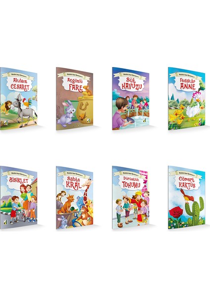 Masallarla Hayatı Öğreniyorum-8 Kitap