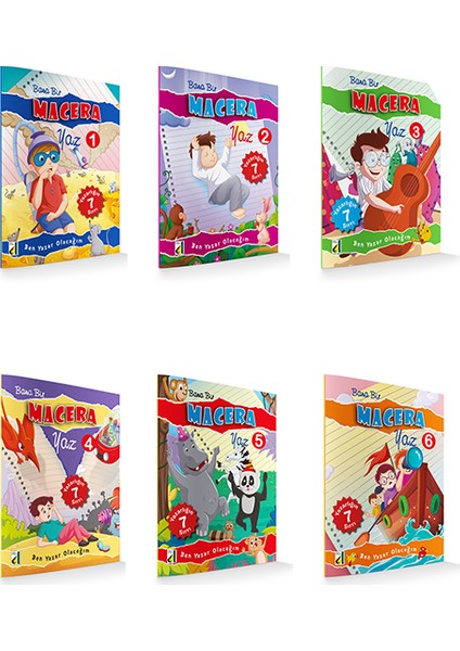 Bana Bir Macera Yaz (6 Kitap)