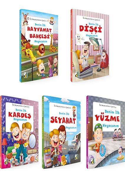 Benim İlk Heyecanlarım Serisi (5 Kitap) - Ahmet Özel