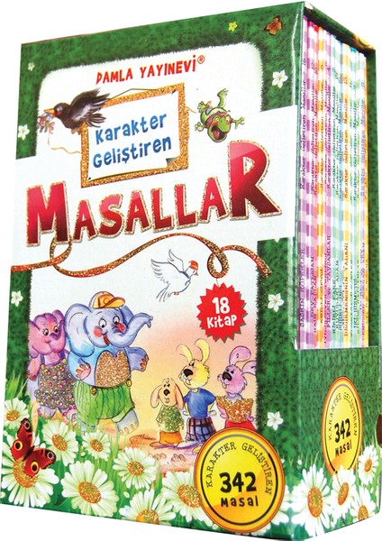 Karakter Geliştiren Masallar (18 Kitap 342 Masal)