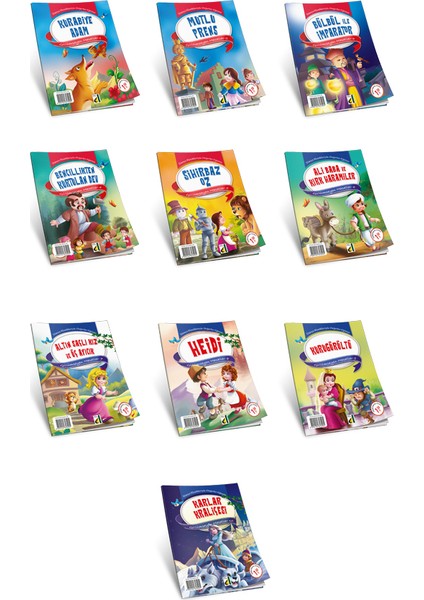 Gülümseyen Masallar 10 Kitap