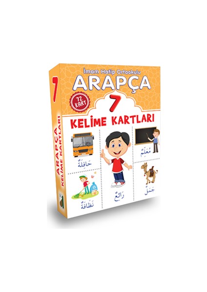 Arapça Kelime Kartları 7. Sınıf