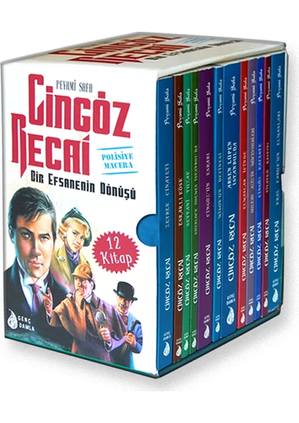 Cingöz Recai (Bir Efsanenin Dönüşü) 12 Kitap Set - Peyami Safa