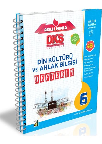 Akıllı Dks 4B Din Kültürü Ve Ahlak Bilgisi Defterim-6. Sınıf