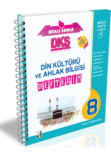 Akıllı Dks 4B Din Kültürü Ve Ahlak Bilgisi Defterim-8. Sınıf