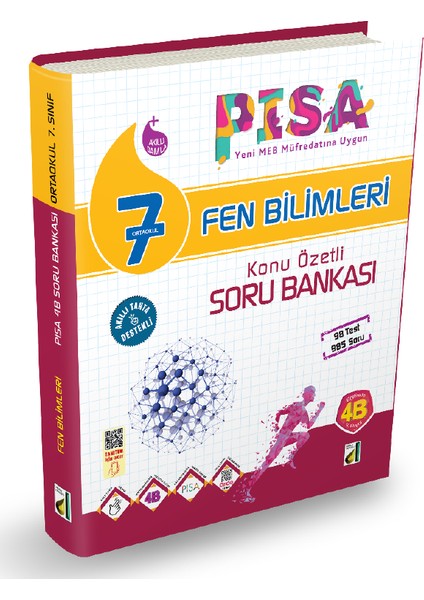 7. Sınıf Fen Bilimleri Pısa 4B Soru Bankası