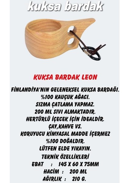 Kuksa Bardak Leon