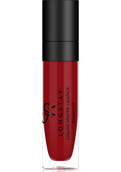 Longstay Liquid Matte Lipstick No: 18 Dark Red - Uzun Süre Kalıcı Likit Mat Ruj - 8691190856182